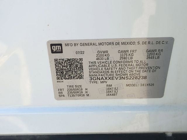 2022 Chevrolet Equinox Premier