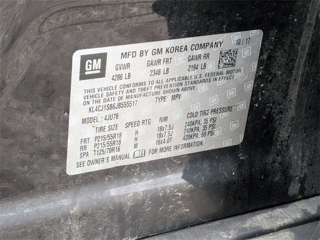 2018 Buick Encore Sport Touring