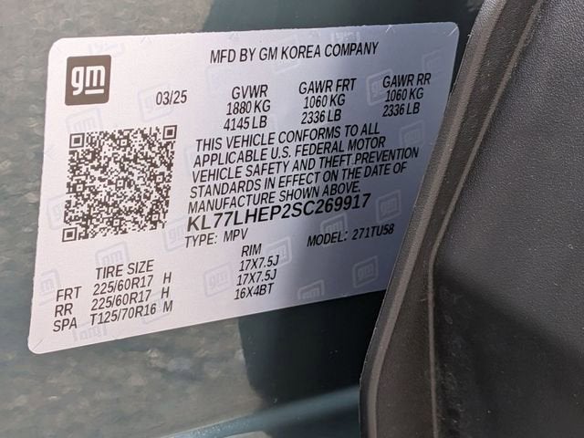2025 Chevrolet Trax LT