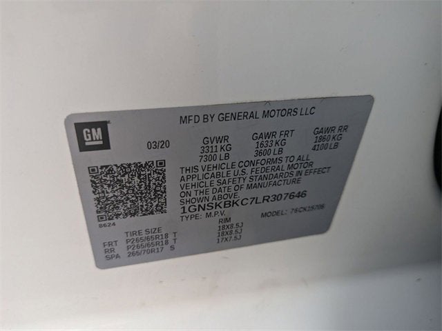 2020 Chevrolet Tahoe LT