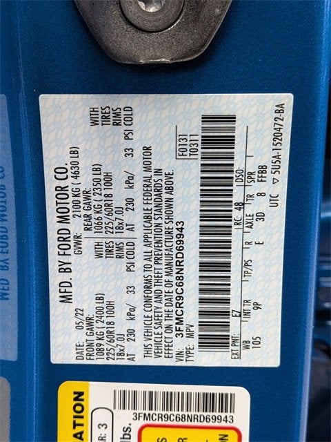 2022 Ford Bronco Sport Outer Banks