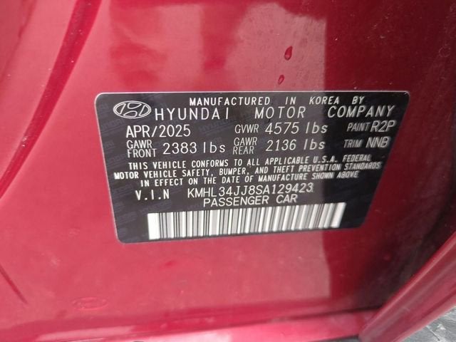 2025 Hyundai Sonata Hybrid SEL