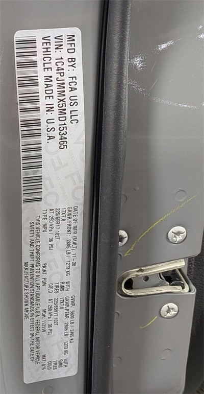 2021 Jeep Cherokee Latitude Lux