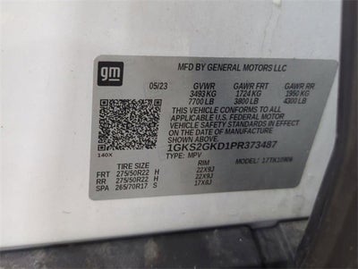 2023 GMC Yukon XL SLT