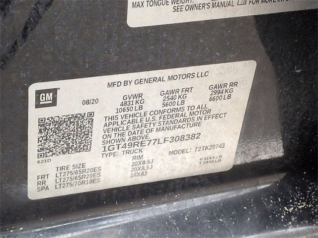 2020 GMC Sierra 2500 HD Denali