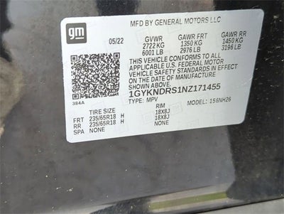 2022 Cadillac XT5 Premium Luxury