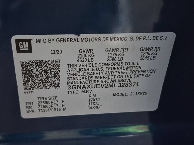 2021 Chevrolet Equinox LT