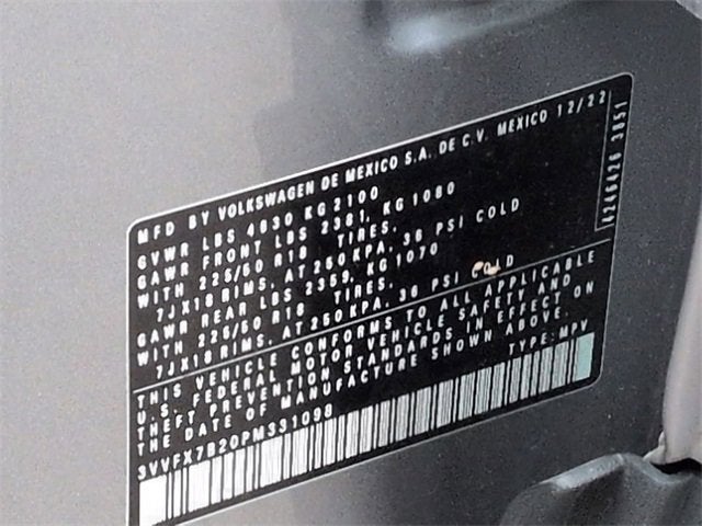 2023 Volkswagen Taos 1.5T S