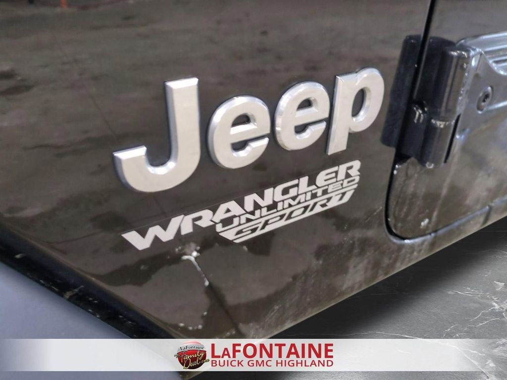 2018 Jeep Wrangler Unlimited Sport S 4x4