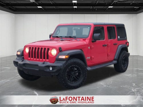 2018 Jeep Wrangler Unlimited Sport S 4x4