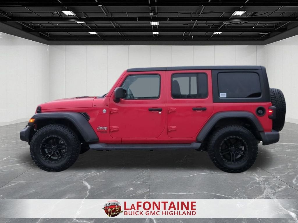 2018 Jeep Wrangler Unlimited Sport S 4x4
