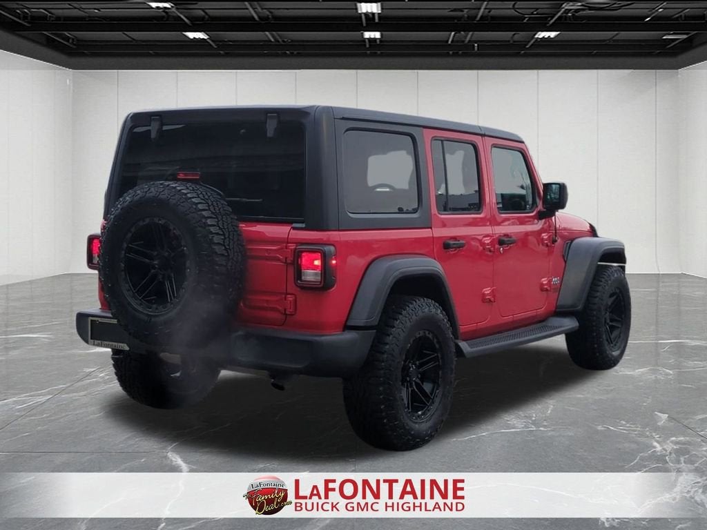 2018 Jeep Wrangler Unlimited Sport S 4x4