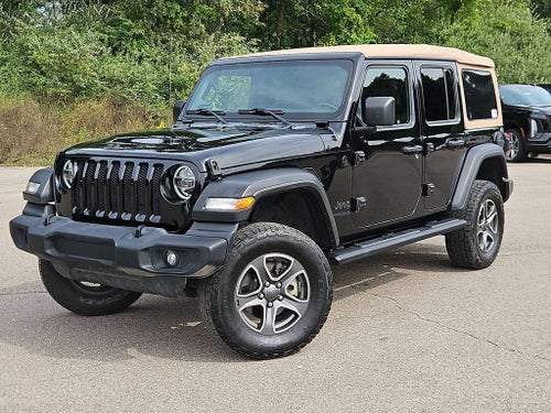 2020 Jeep Wrangler Unlimited Black and Tan 4x4