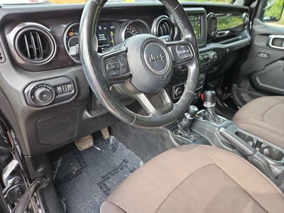 2020 Jeep Wrangler Unlimited Black and Tan 4x4