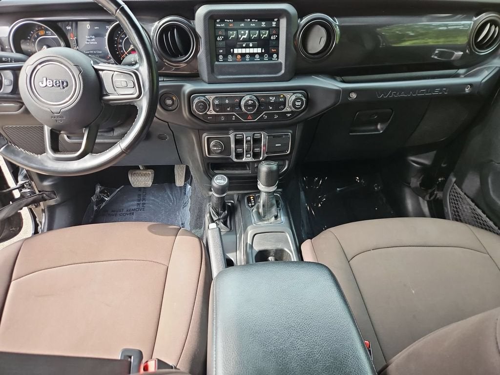 2020 Jeep Wrangler Unlimited Black and Tan 4x4