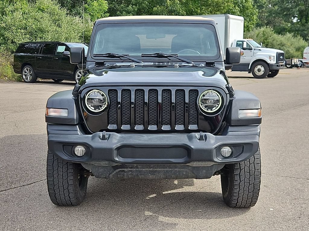 2020 Jeep Wrangler Unlimited Black and Tan 4x4