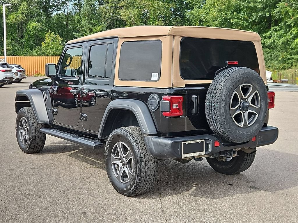 2020 Jeep Wrangler Unlimited Black and Tan 4x4