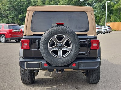 2020 Jeep Wrangler Unlimited Black and Tan 4x4