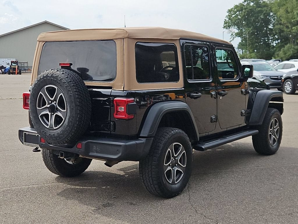 2020 Jeep Wrangler Unlimited Black and Tan 4x4