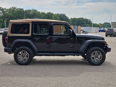 2020 Jeep Wrangler Unlimited Black and Tan 4x4