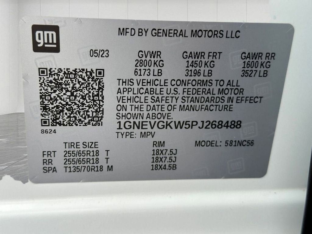 2023 Chevrolet Traverse LT Cloth