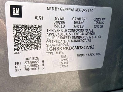 2021 Chevrolet Tahoe RST