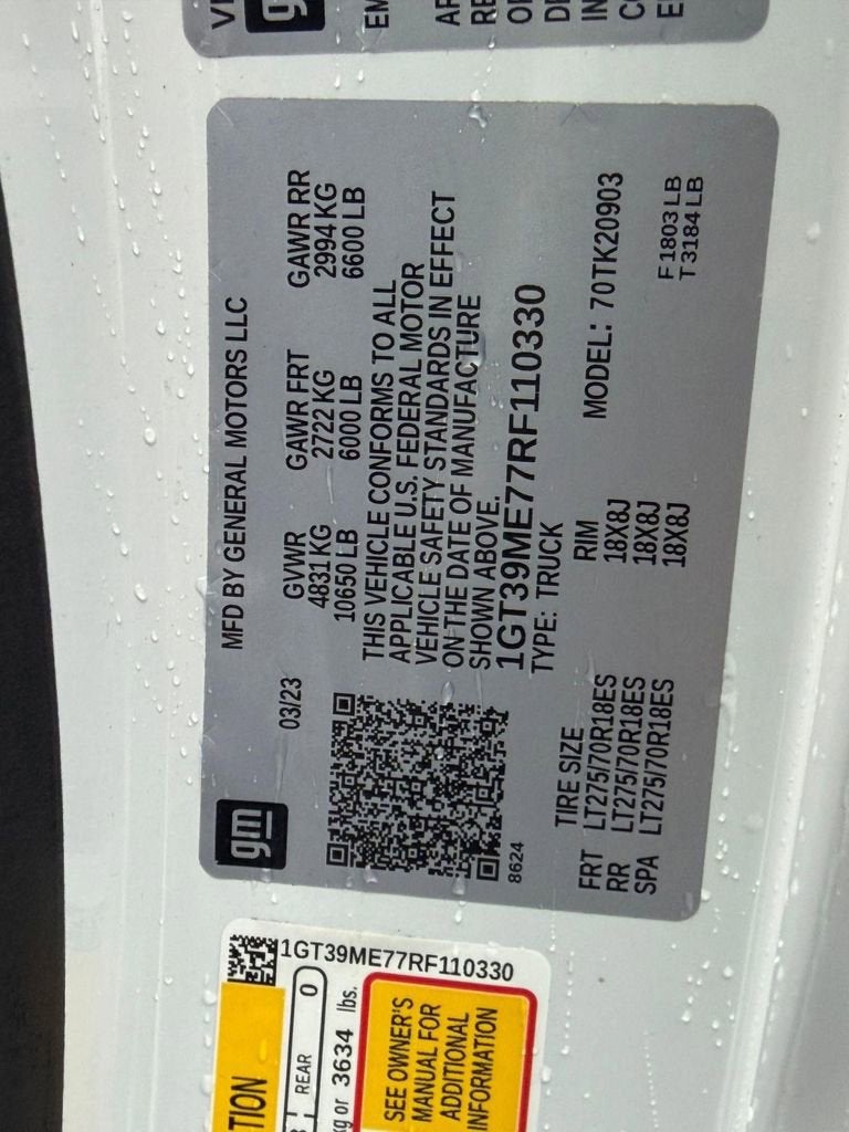 2024 GMC Sierra 2500 HD SLE