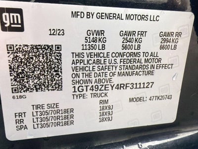 2024 GMC Sierra 2500 HD AT4X