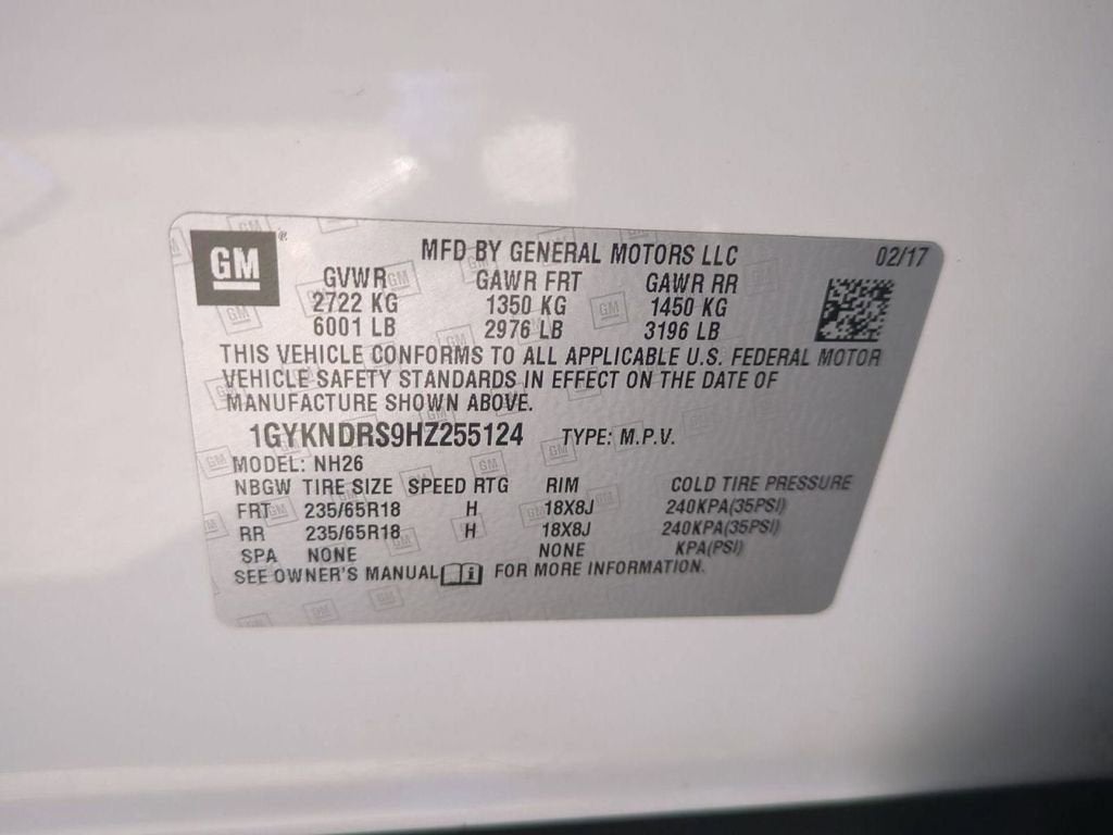 2017 Cadillac XT5 Luxury AWD