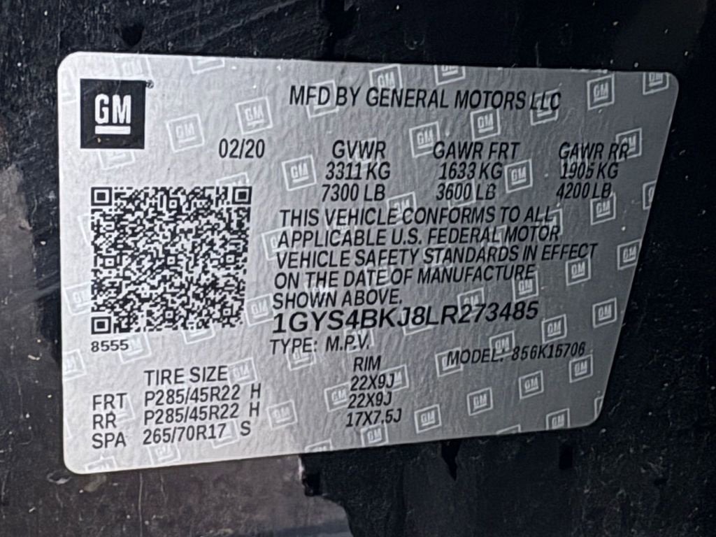 2020 Cadillac Escalade Luxury