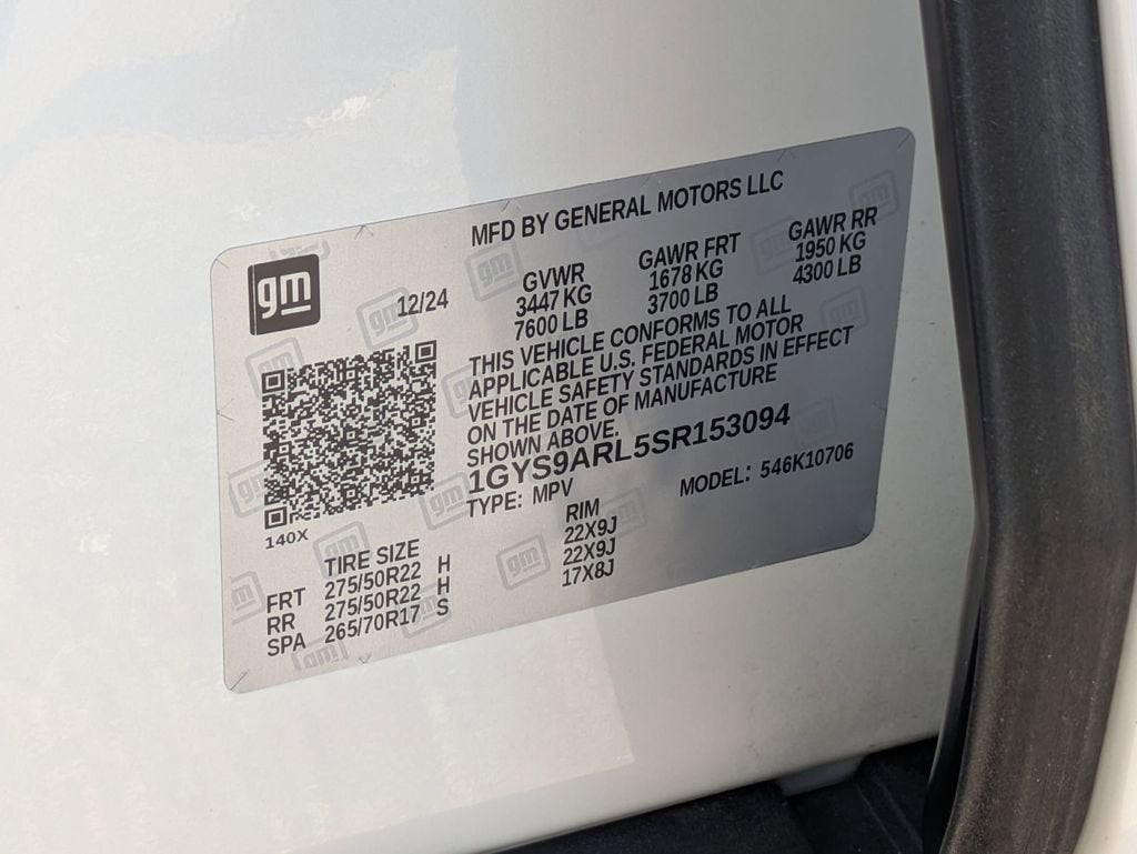 2025 Cadillac Escalade Luxury