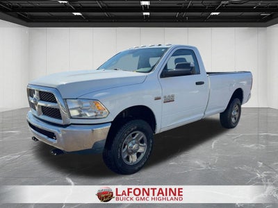 2018 RAM 3500 Tradesman Regular Cab 4x4 8' Box