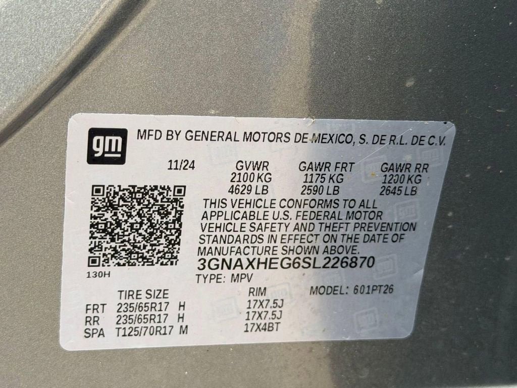 2025 Chevrolet Equinox LT