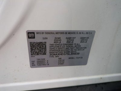 2025 Chevrolet Equinox LT