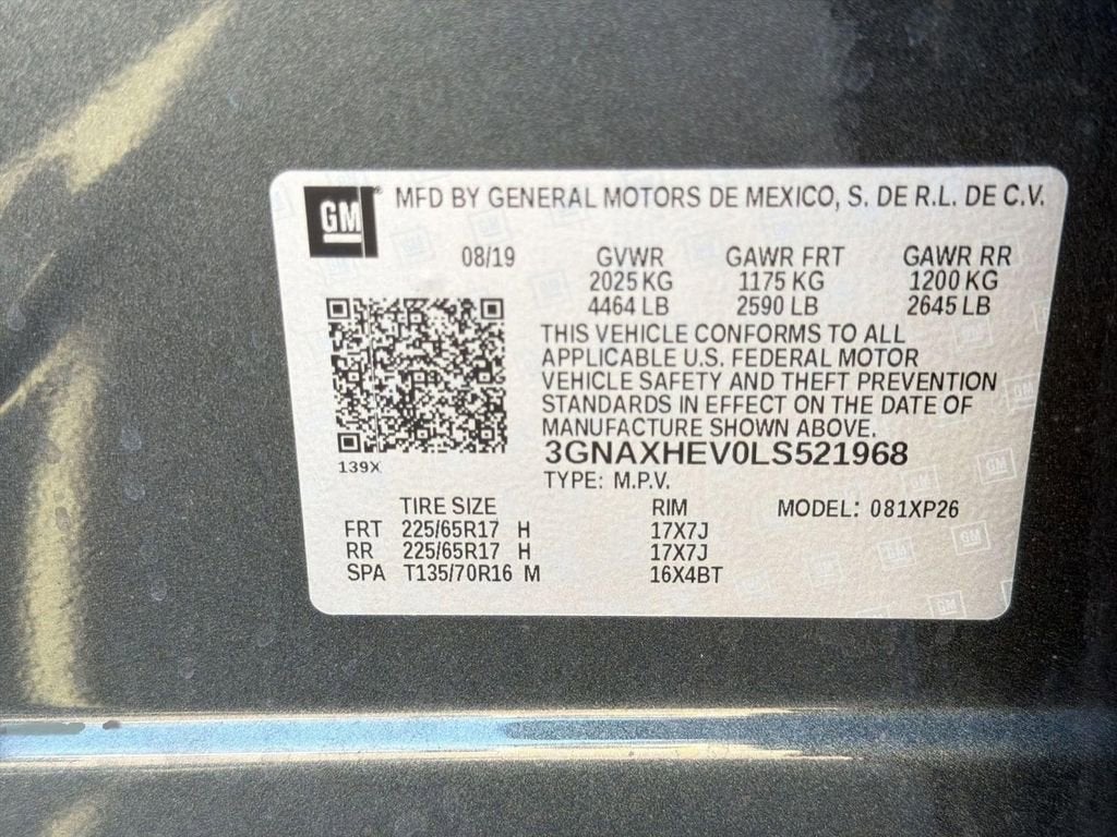 2020 Chevrolet Equinox LS