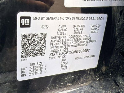 2022 GMC Sierra 1500 Denali