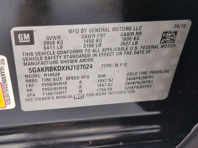 2017 Buick Enclave Leather