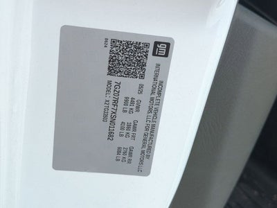 2025 GMC Savana Cutaway 3500 1WT