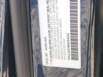 2019 Audi A6 55 Premium