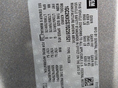 2013 Chevrolet Silverado 2500 HD LT