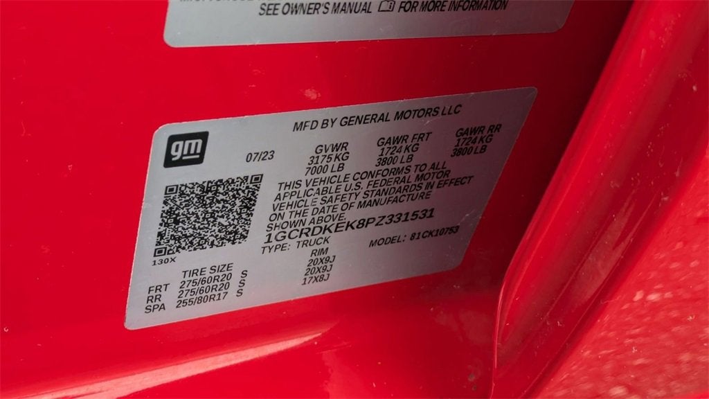 2023 Chevrolet Silverado 1500 LT (2FL)