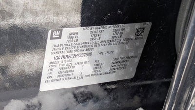 2017 Chevrolet Silverado 1500 LT