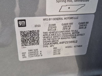 2023 GMC Acadia SLE
