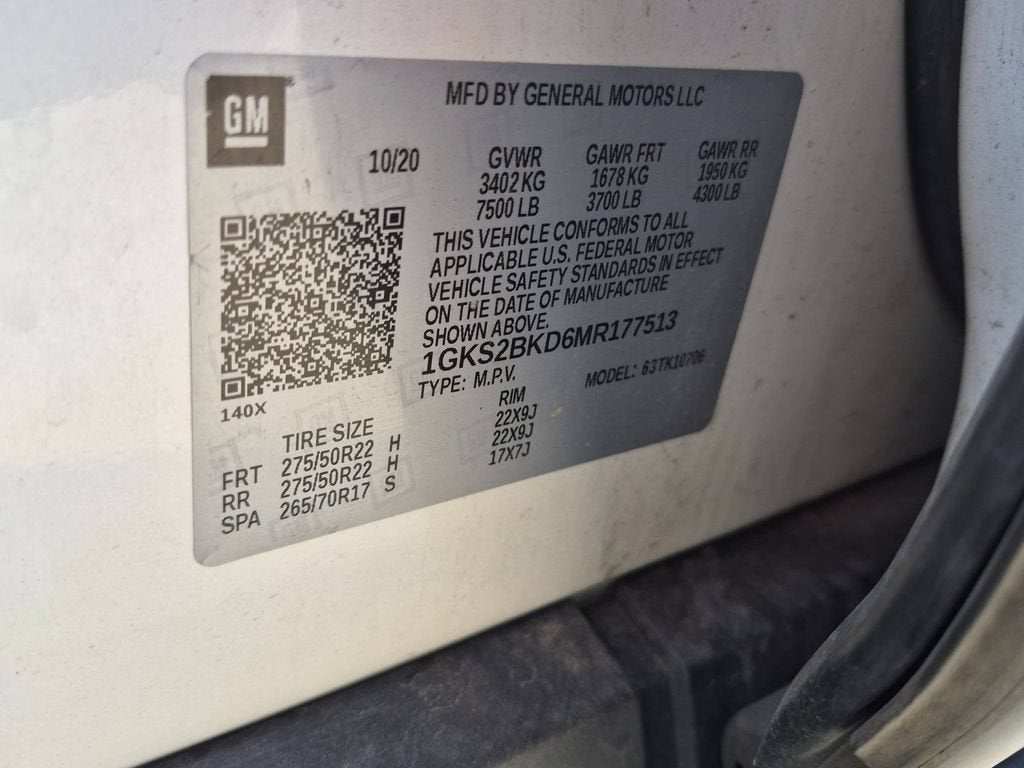2021 GMC Yukon SLT