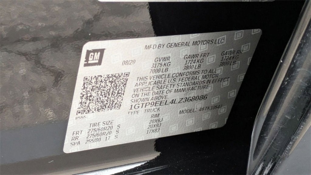 2020 GMC Sierra 1500 AT4