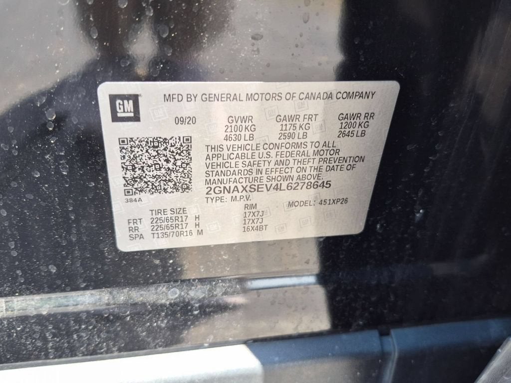 2020 Chevrolet Equinox LS