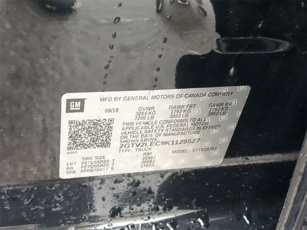 2019 GMC Sierra 1500 Limited Base