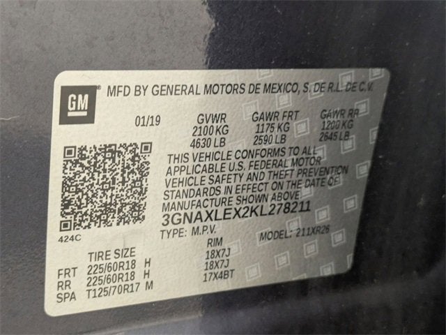 2019 Chevrolet Equinox LT