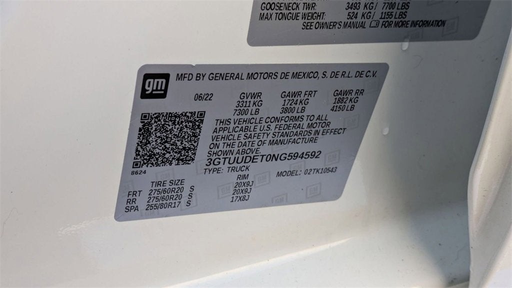 2022 GMC Sierra 1500 SLT