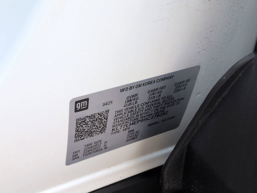 2025 Chevrolet Trax LT